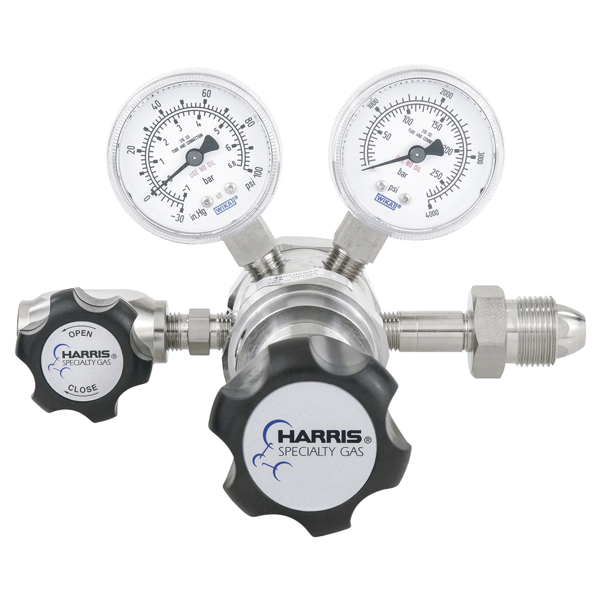 Harris, REG,HP742-125-580-A, Max. Inlet Pressure 3000 PSIG, Model# HP742-125-580-A